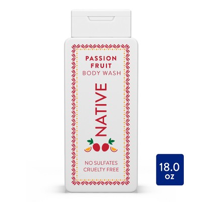 Native Body Wash Limited Edition Jarritos Passionfruit 18 fl oz - Imperfect Container by This is Beauty US
