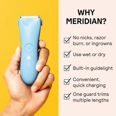 Meridian Trimmer Plus Below-the-Belt Groomer Sky - Imperfect Box by This is Beauty US