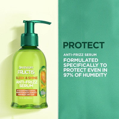 Garnier Fructis Sleek &amp; Shine Anti-Frizz Serum 5.1 fl oz - New by This is Beauty US