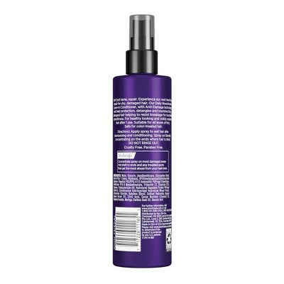 John Frieda Frizz Ease Daily Nourishment Leave-In Conditioner Spray for Frizz-Prone Hair 8 fl oz - Imperfect Container by This is Beauty US