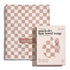 Kitsch Extra Large Quick-Dry Hair Towel Wrap Terracotta Checker - New by This is Beauty US