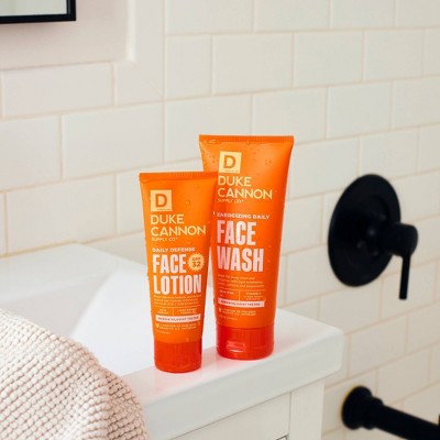 Duke Cannon Energizing Daily Face Wash 6 fl. oz - Imperfect Container by This is Beauty US