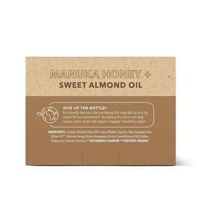 Olivia Care Bar Soap Set - Manuka Honey + Sweet Almond Oil 15oz/3ct - New