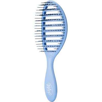 Wet Brush Speed Dry Detangler Hair Brush Solid Sky Blue - New