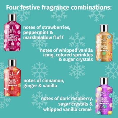 Hempz Limited Edition Moisturizing Body Lotion Gift Set Sugar &amp; Spice 9 fl oz/4pk - Missing Box
