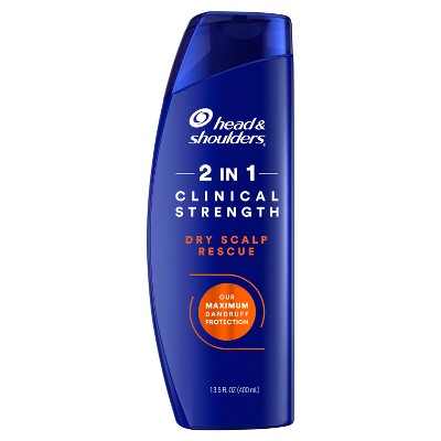 Head &amp; Shoulders Clinical Strength Dry Scalp Rescue 2-in-1 13.5 fl oz - New