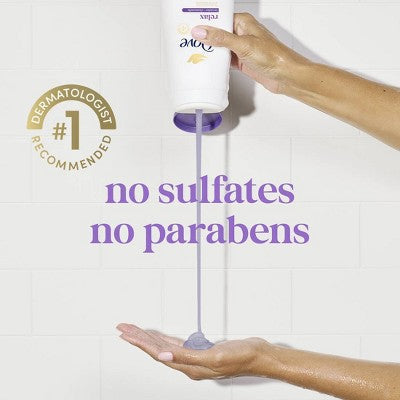 Dove Relax Body Wash Lavender &amp; Chamomile 24hr Lotion Soft Skin 20 fl oz - Imperfect Container by This is Beauty US