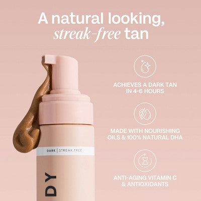 Bali Body Dark Self Tanning Mousse 6.7 fl oz - Imperfect Container by This is Beauty US