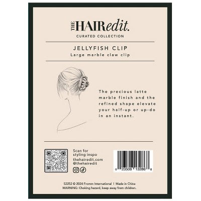 The Hair Edit Jellyfish Clip Latte - New by This is Beauty US