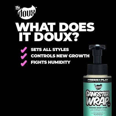 The Doux Gangster Wrap Foaming Wrap Lotion 8 fl oz - Imperfect Container by This is Beauty US