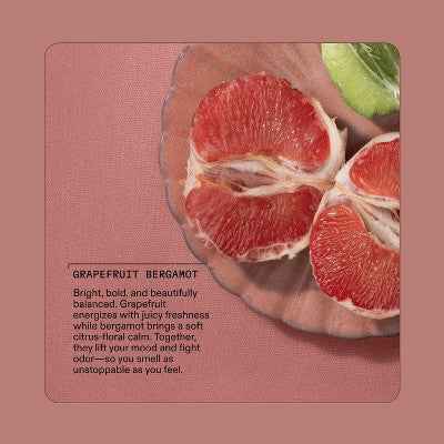 cleo+coco. Body and Hair Antiperspirants and Deodorant Powder Grapefruit Bergamot 0.88oz - New