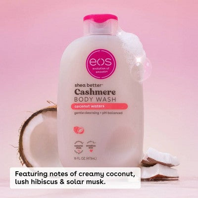 eos Shea Better Cashmere Body Wash Coconut Waters 16 fl oz - New by This is Beauty US