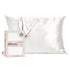 Kitsch Queen Size Thread Count; Satin Standard Pillowcase Ivory - Imperfect Box by This is Beauty US