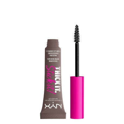 NYX Professional Makeup Thick It Stick It Brow Gel Mascara Ash Brown 0.23 fl oz - Imperfect Box by This is Beauty US