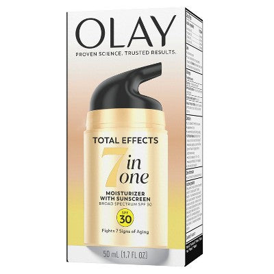 Olay Total Effects Face Moisturizer SPF 30 1.7 fl oz - Missing Box by This is Beauty US