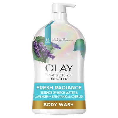 Olay Fresh Outlast Body Wash Birch Water &amp; Lavender 33 fl oz - New by This is Beauty US