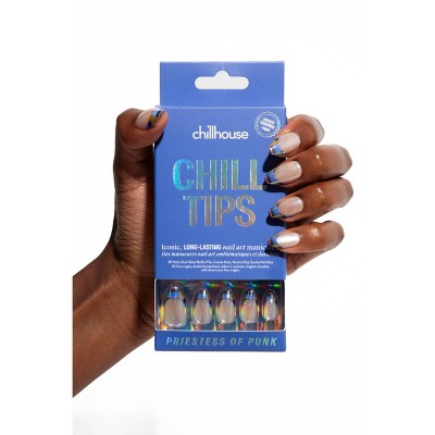 Chillhouse Chill Tips Press-On Nail Set Priestess of Punk 24ct - New by This is Beauty US