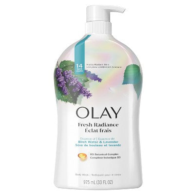 Olay Fresh Outlast Body Wash Birch Water &amp; Lavender 33 fl oz - New by This is Beauty US