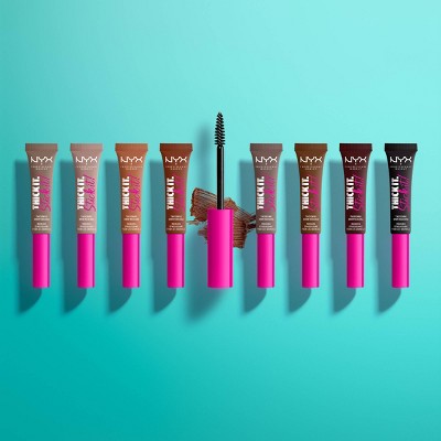 NYX Professional Makeup Thick It Stick It Brow Gel Mascara Ash Brown 0.23 fl oz - Imperfect Box by This is Beauty US