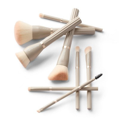 Sonia Kashuk Limited Edition Ribbed Complete Makeup Brush Set 8ct - New by This is Beauty US