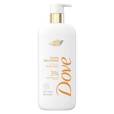 Dove Beauty Serum Body Wash for Women with 3% Brightening Serum + Vitamin C Glow Recharge 18.5 fl oz - Imperfect Container by This is Beauty US