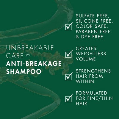 Nexxus Unbreakable Care Biotin Shampoo with Keratin 13.5 fl oz - Imperfect Container by This is Beauty US