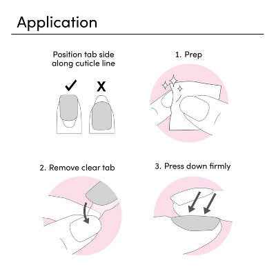 Dashing Diva Magic Press Fake Nails After Hours 30ct - New