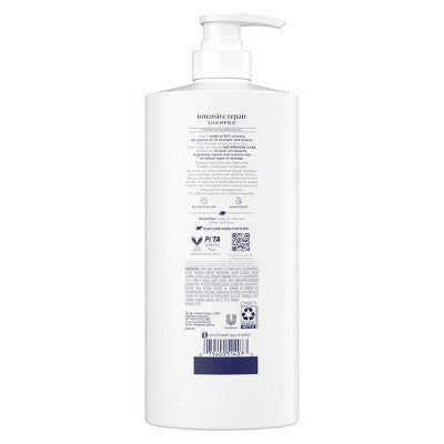 Dove Beauty Intensive Repair Hair Shampoo Pump with Glutamic Amino Serum &amp; Bio-Protein Care 28 fl oz - Imperfect Container by This is Beauty US