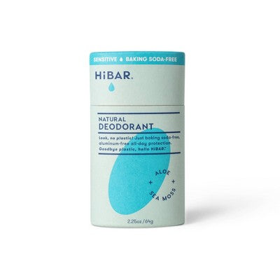 HiBAR Solid Deodorant for Sensitive Skin Aloe &amp; Sea Moss 2.25oz - Imperfect Container