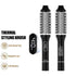 NICEBAY Heated Thermal Brush, Electric Curling Brush & Round Brush Styler with Anti-Scald Nylon Bristles - Imperfect Box