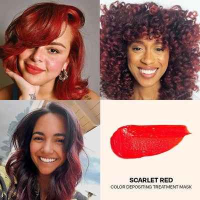 Overtone Scarlet Red Daily Conditioner- Semi-Permanent Ruby Red 4.5 oz - New