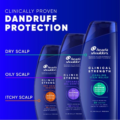 Head &amp; Shoulders Clinical Strength Dry Scalp Rescue Herb Floral Shampoo 13.5 fl oz - New by This is Beauty US
