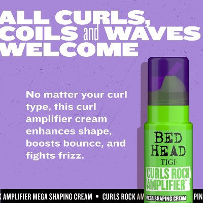 TIGI Bed Head Curls Rock Amplifier Mega Shaping Cream 3.82 fl oz - Imperfect Container by This is Beauty US