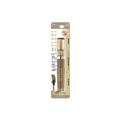 Milani Stay Put Tinted Brow Mousse Soft Brown 0.05oz - Imperfect Box by This is Beauty US