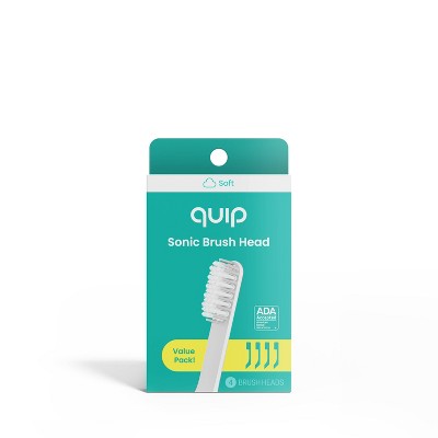 quip Sonic Brush Head Refill 4pk - Missing Box by This is Beauty US