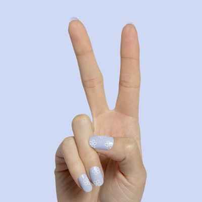 Olive &amp; June Press-On Nails Floral Pack Floral Tip/Floral Doodle 64ct/2pk - New