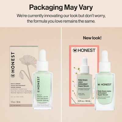 Honest Beauty Daily Green Juice Antioxidant Super Serum 1 fl oz - New