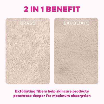 MakeUp Eraser Sweet Cream Skincare Tool Set With Laundry Bag 7ct - New