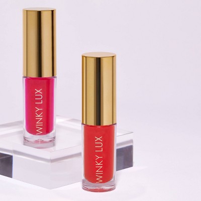 Winky Lux Barely There Tinted Lip Oil Flush 0.12 fl oz - Imperfect Box by This is Beauty US