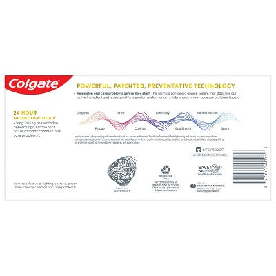 Colgate Total Active Prevention Whitening Toothpaste Mint 5.1oz/2pk - Imperfect Box by This is Beauty US