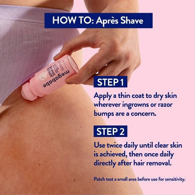Megababe Apres Shave Hair Treatment Trial Size 1.7 fl oz - New by This is Beauty US