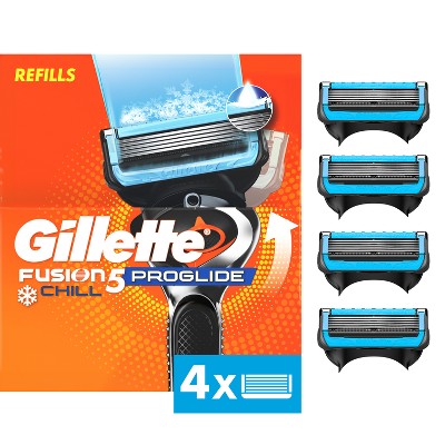 Gillette ProGlide Chill Razor Refills for Men 4 Blade Refills - Imperfect Box by This is Beauty US