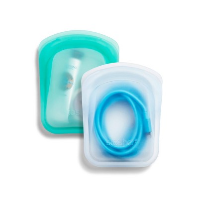 Stasher Reusable Silicone Travel Accessories Bag Set - 2pk by This is Beauty US