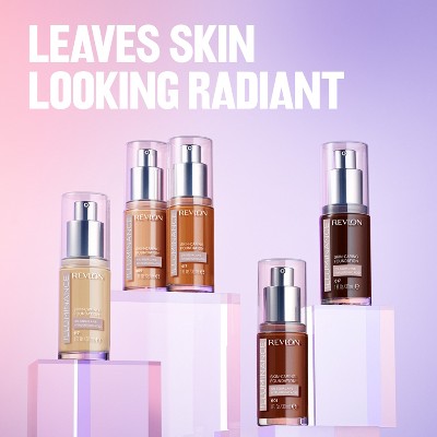 Revlon Illuminance Skin-Caring Foundation Amber 1 fl oz - Imperfect Container by This is Beauty US