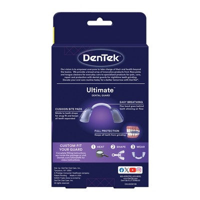 DenTek Ultimate Dental Guard For Nighttime Teeth Grinding with SmartFit Tray - Imperfect Box by This is Beauty US