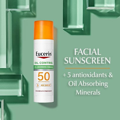 Eucerin Face Clear Skin Sunscreen Lotion SPF 50 2.5 fl oz - Imperfect Box by This is Beauty US