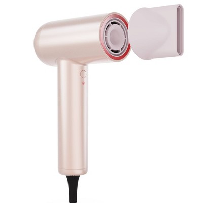 TYMO Airhype Lite High Speed Hair Dryer + Nozzle Champagne Pink - Imperfect Box by This is Beauty US