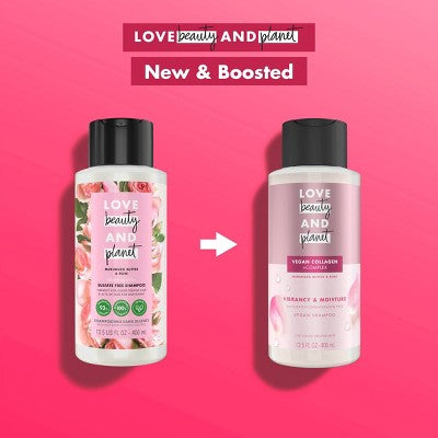 Love Beauty and Planet Murumuru Butter &amp; Rose Shampoo For Color Treated Hair 13.5 fl oz - New by This is Beauty US