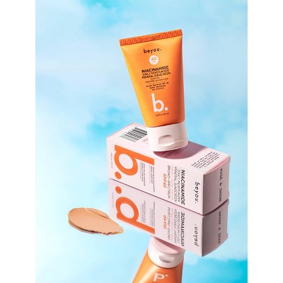 Beyou. Hydrating Niacinamide Daily Moisturizer Mineral Face Sunscreen SPF 40 1.69 fl oz - New by This is Beauty US