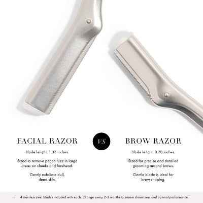 Tweezerman Facial Razor - New